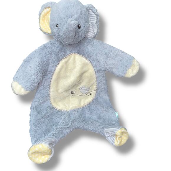 Douglas Baby Plush Joey Elephant Sshlumpie Security Blanket Lovey Gray 19" - Picture 3 of 9